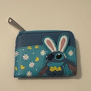 Loungefly Lilo and Stitch Bunny Ear Chicks and Daisies Stitch Wallet